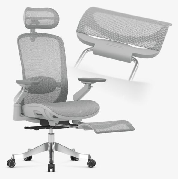 Kancelárska stolička LeadPro 8.7 Grey