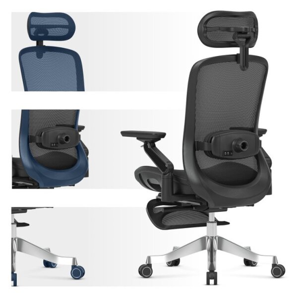 Kancelárska stolička LeadPro 8.7 Black