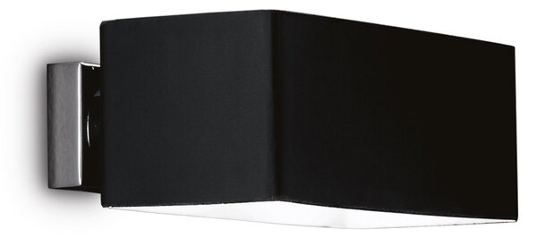 IDEAL LUX 009513 BOX AP2 nástenné svietidlo čierne