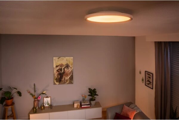 Philips - stmievateľné LED stropné svietidlo Hue AURELLE LED/21W/230V, priemer 39,5 cm, biele