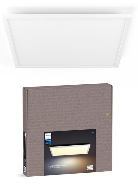 Philips - Stlmiteľné LED stropné svietidlo Hue AURELLE LED/39W/230V 60x60 cm biele