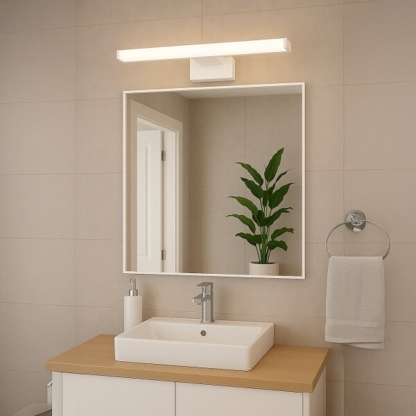 LED kúpeľňové osvetlenie pre zrkadlo MIRORE LED/10W/230V 60 cm IP44 biele