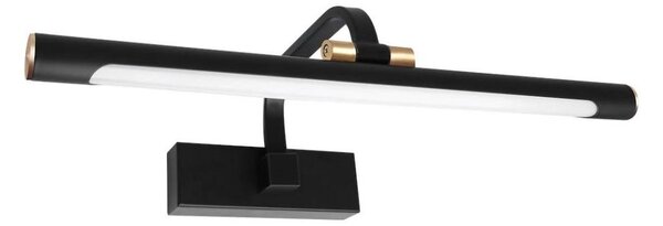 LED kúpeľňové osvetlenie na zrkadlo VINCI LED/12W/230V 40 cm IP44 čierna
