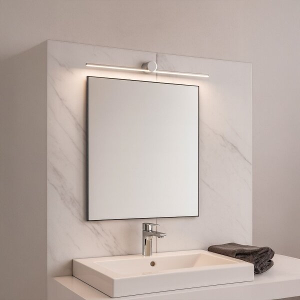 LED kúpeľňové osvetlenie zrkadla ARTIST LED/9W/230V 60 cm IP44 lesklý chróm