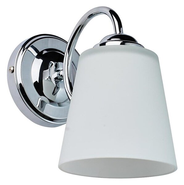 Nástenná lampa PAFOS 1xE27/15W/230V lesklý chróm