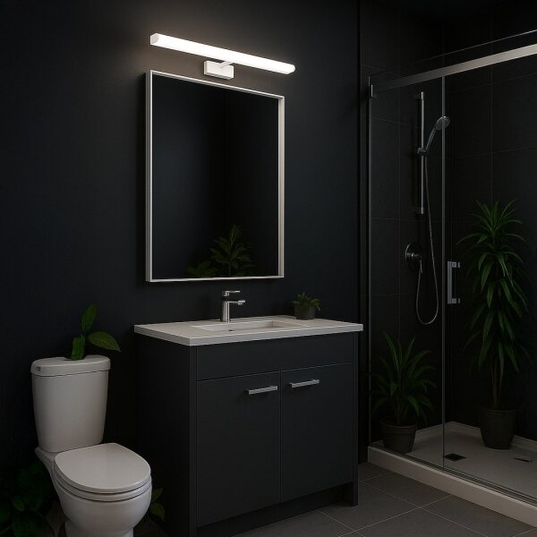 LED kúpeľňové osvetlenie zrkadla MIRORE LED/8W/230V 40 cm IP44 biele