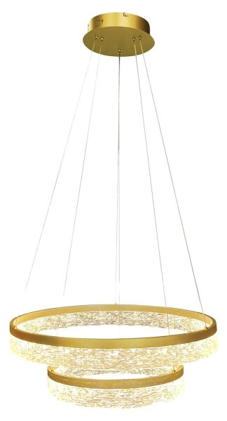 LED luster na lanku GALA LED/54W/230V pr. 60 cm zlatý