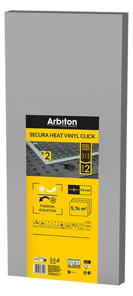 Podložka Arbiton SECURA HEAT VINYL CLICK 5 mm