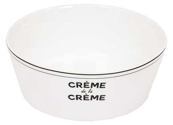 Krémová porcelánová šalátová miska Crème de la Crème - Ø 17,5*6,5 cm - Housevitamin
