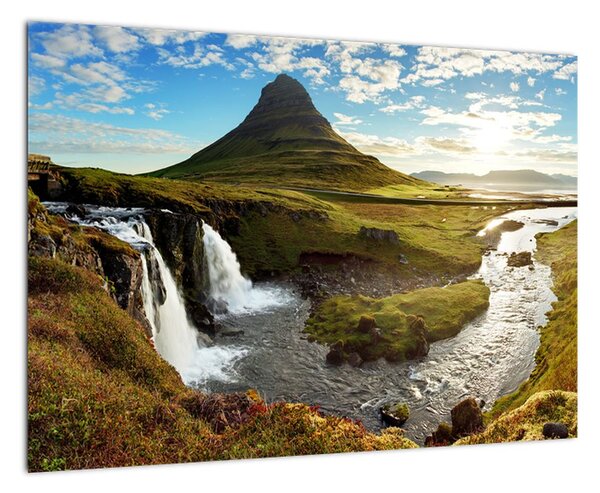 Moderný obraz - severská krajina (Obraz 60x40cm)