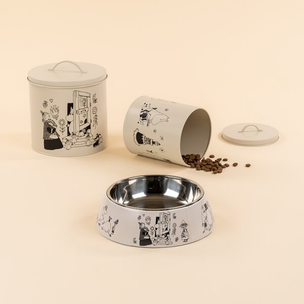 Muurla Set dóz na maškrty Moomin Pets 2 ks / 80. výročie