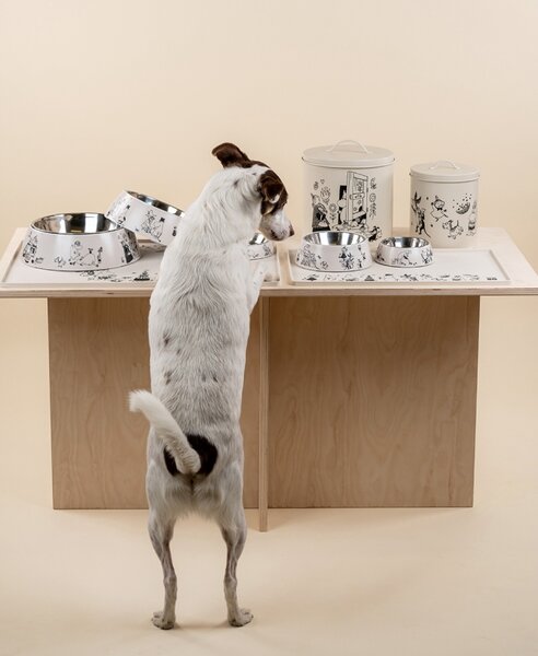 Muurla Set dóz na maškrty Moomin Pets 2 ks / 80. výročie