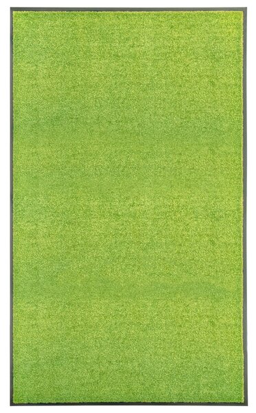 Rohožka, prateľná, zelená 90x150 cm
