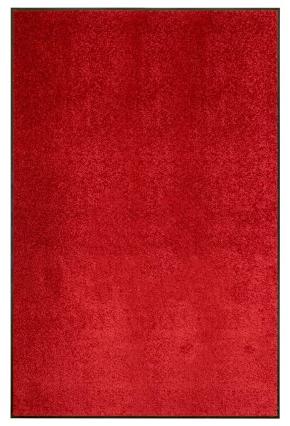 Rohožka, prateľná, červená 120x180 cm