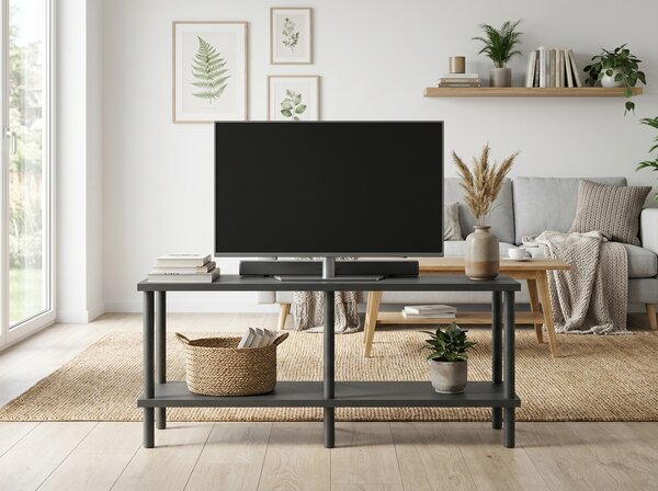 TV stolík SOLE 90 cm, antracit
