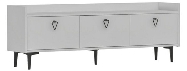 TV stolík PIENA 160 cm, biely