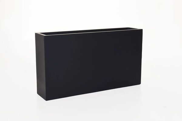 Kvetináč ELEMENTO SLIM, sklolaminát, šírka 90 cm, antracit