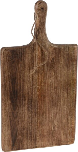 EXCELLENT Doštička na krájanie servírovacie mangové drevo 43 x 23 cm KO-A65000900