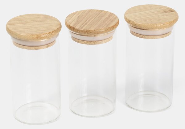Sinsay - Súprava dóz na potraviny s vekom 3 pack - clear