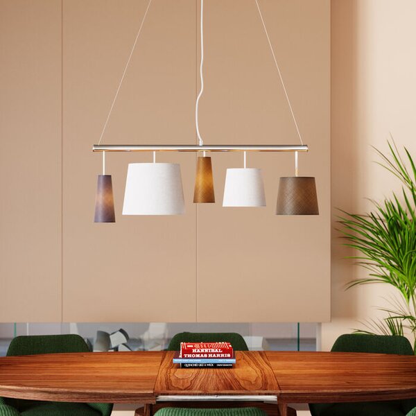 Kare Design Závesná lampa Parecchi Silver 100 cm