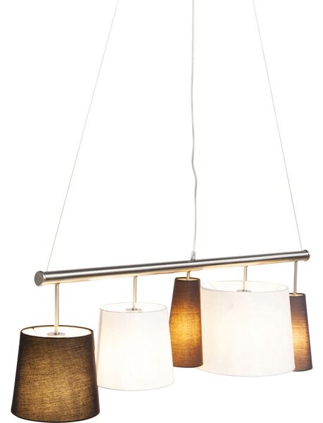 Kare Design Závesná lampa Parecchi Silver 100 cm