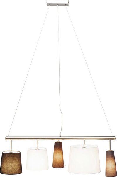 Kare Design Závesná lampa Parecchi Silver 100 cm