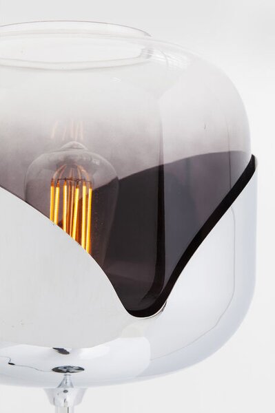 Kare Design Stojaca lampa Goblet Ball - chrómová