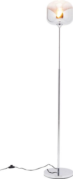 Kare Design Stojaca lampa Goblet Ball - chrómová