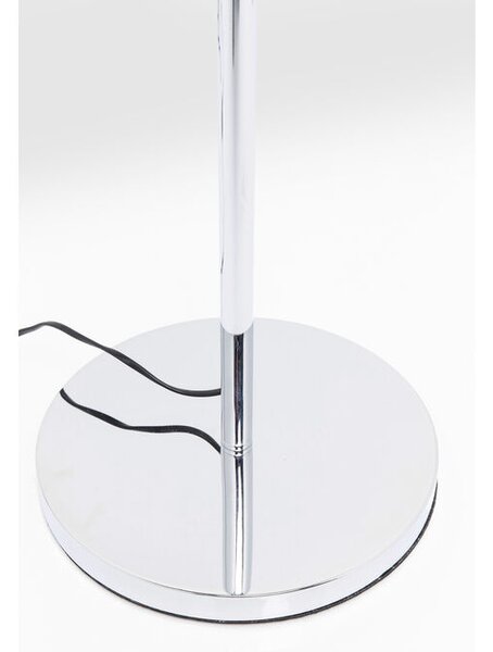 Kare Design Stojaca lampa Goblet Ball - chrómová