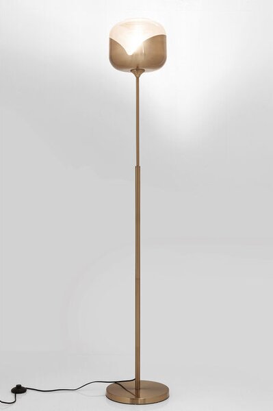 Kare Design Stojaca lampa Golden Goblet Ball - zlatá