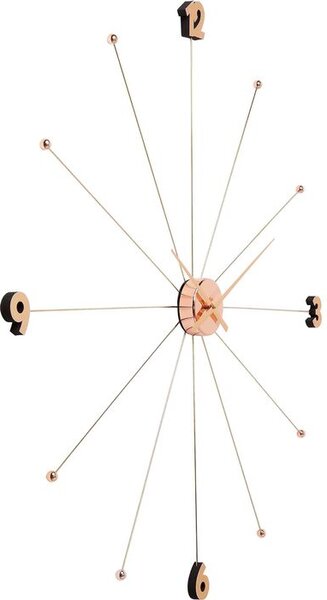 Kare Design Nástenné hodiny Umbrella Rose Gold