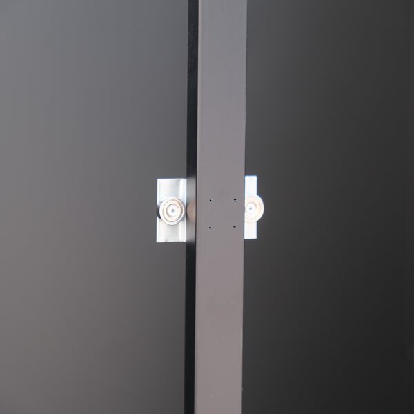 Furnigo Prístrešok na odpadkové koše Arel 197x80x116 cm - antracit