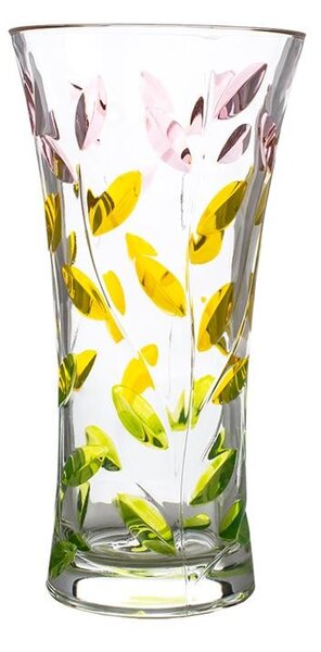 KRIŠTÁĽOVÁ VÁZA BOHEMIA PRESTIGE LAURUS SPRING 300MM