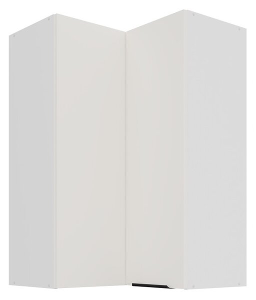Vysoká rohová skrinka LUNARA 2 - 60x60 cm, biela