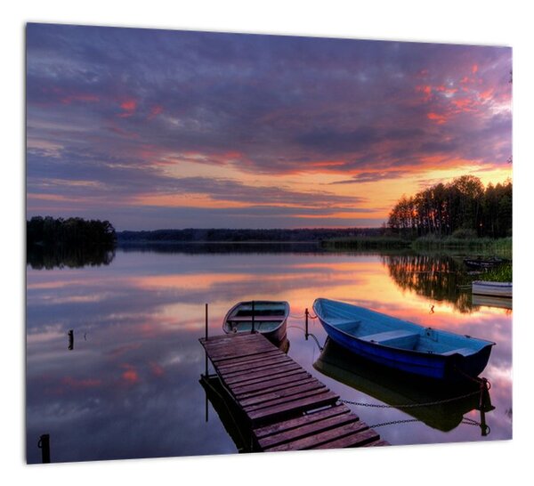 Obraz jazera (Obraz 30x30cm)