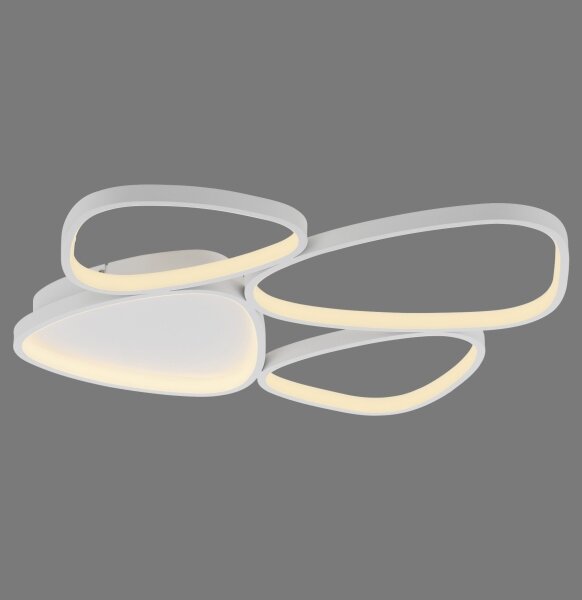 Schöner Wohnen 14038-16 - Stmievateľné LED stropné svietidlo PEBBLES LED/35,5W/230V biela