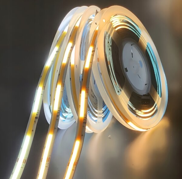 ECOLIGHT Sada digitálnych LED pásikov 5m COB 65W WS2811 24V regulátor napájania