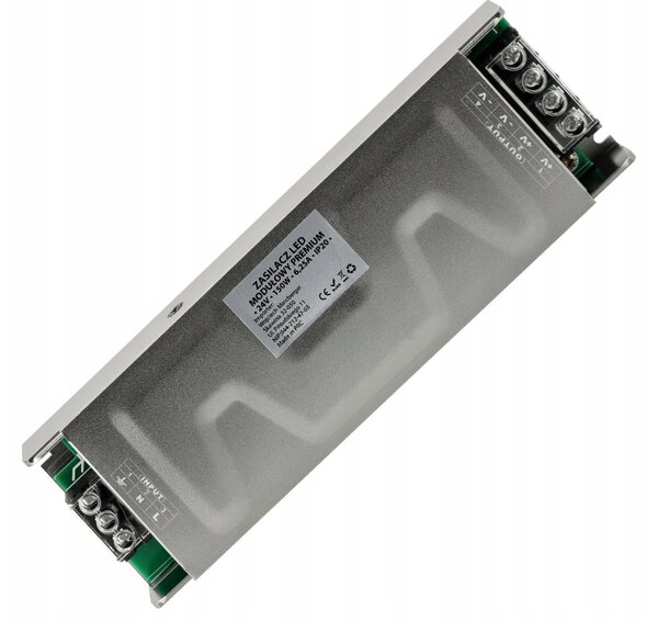 ECOLIGHT Sada digitálnych LED pásikov 5m COB 65W WS2811 24V regulátor napájania