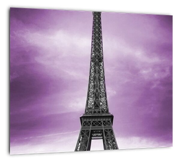 Abstraktný obraz Eiffelovej veže - obraz (Obraz 30x30cm)