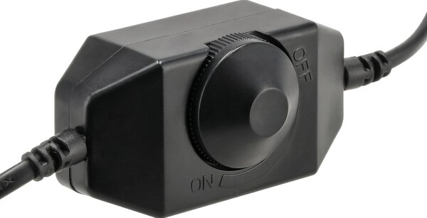 BERGE Stmievač LED pásikov 12V 24V s nastaviteľným potenciometrom 6A