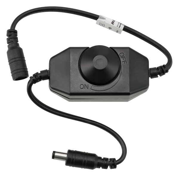 BERGE Stmievač LED pásikov 12V 24V s nastaviteľným potenciometrom 6A