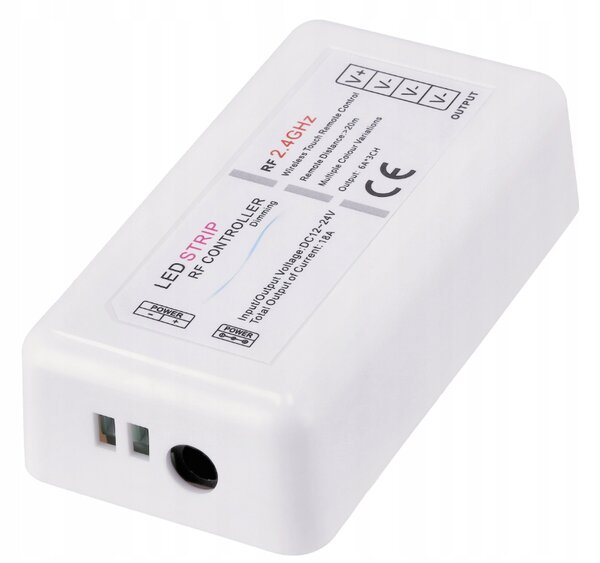 BERGE Stmievač LED pásikov, ovládač 12V 24V MONO, dotykové diaľkové ovládanie 18A