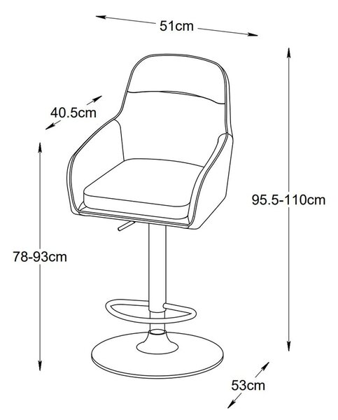 Zelené barové stoličky v súprave 2 ks (výška sedadla 69 cm) Avola – Unique Furniture