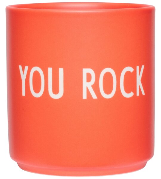 Porcelánový hrnček Orange You Rock 300 ml