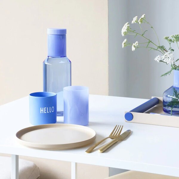 Porcelánový hrnček Cobalt Blue Hello 300 ml
