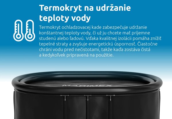 Marimex | Ochladzovacia kaďa 125x75x77 cm s kartušovou filtráciou | 11650054