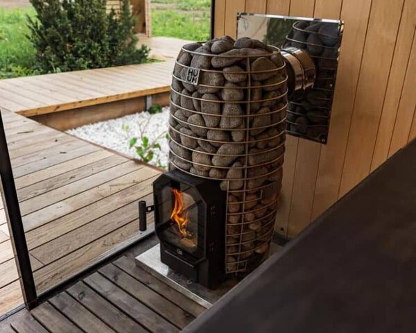 HUUM saunová pec na drevo HIVE Flow 9,8 kW