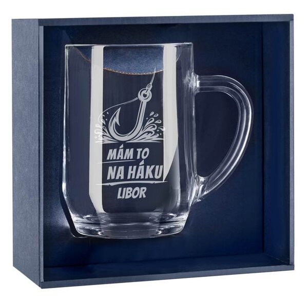 Pieskovaný polliter na pivo Mám to na háku
