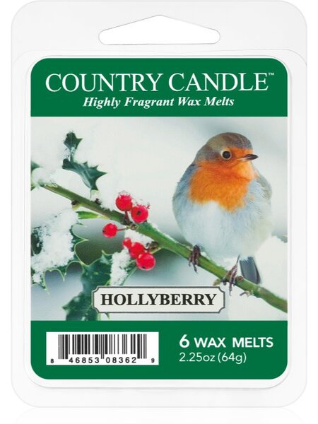 Country Candle Hollyberry vosk do aromalampy 64 g