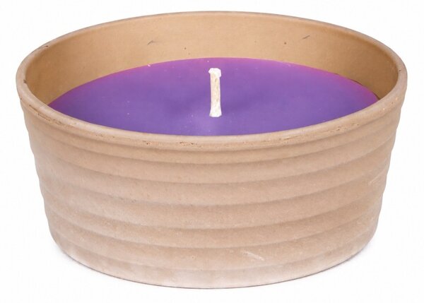 Sviečka proti hmyzu SIRIUS LEVANDUĽA+ROZMARÍN+EUKALYPT 250g 13x6cm